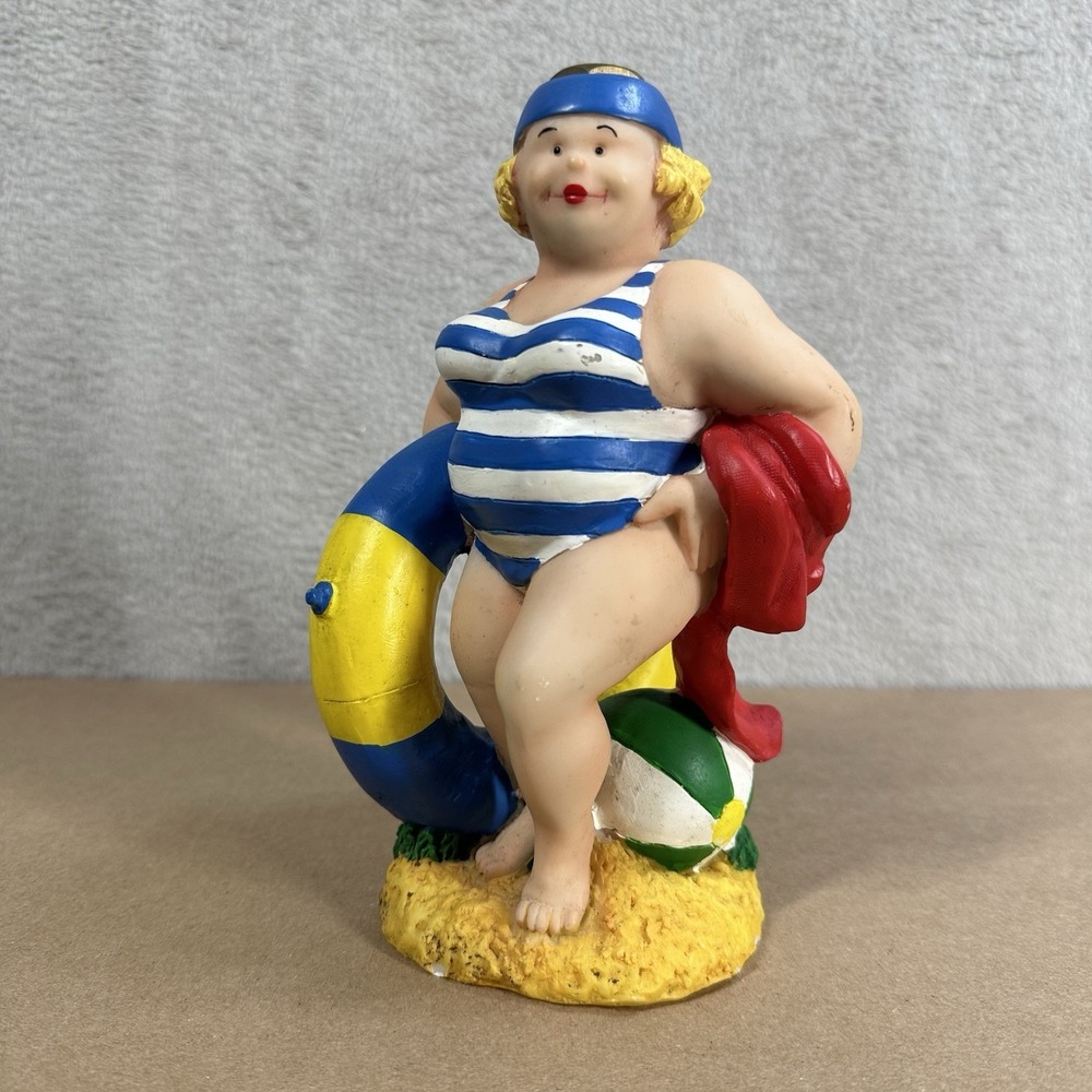 Boston Warehouse Bathing Beauty Sprinkler‎ Garden Figure Vintage 1999